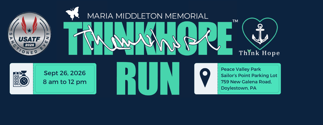 2026 Maria Middleton Memorial Think Hope Run SPONSORSHIPS
